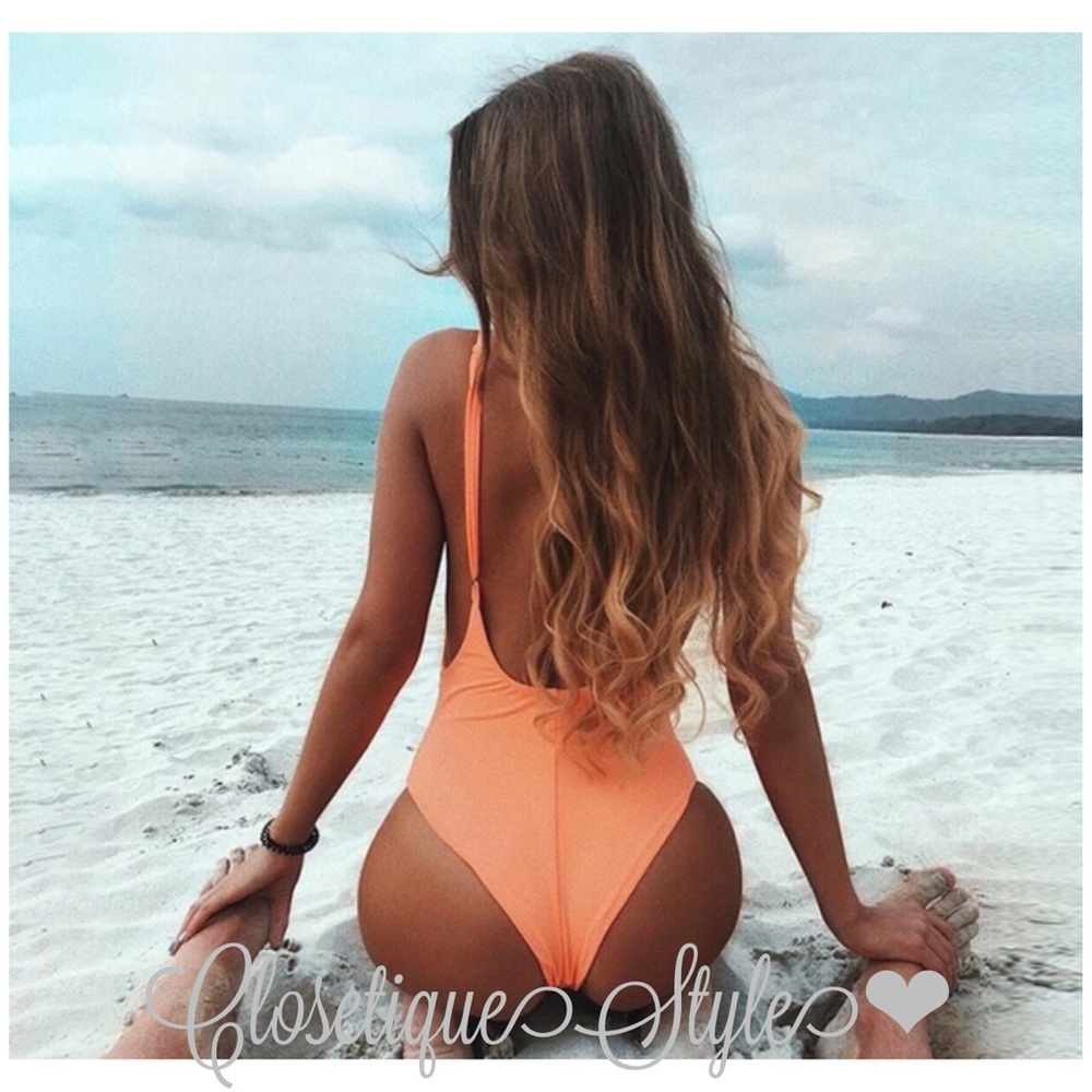 JUST IN Brazilian One Piece Reversible Bikini - Picture 2 of 8